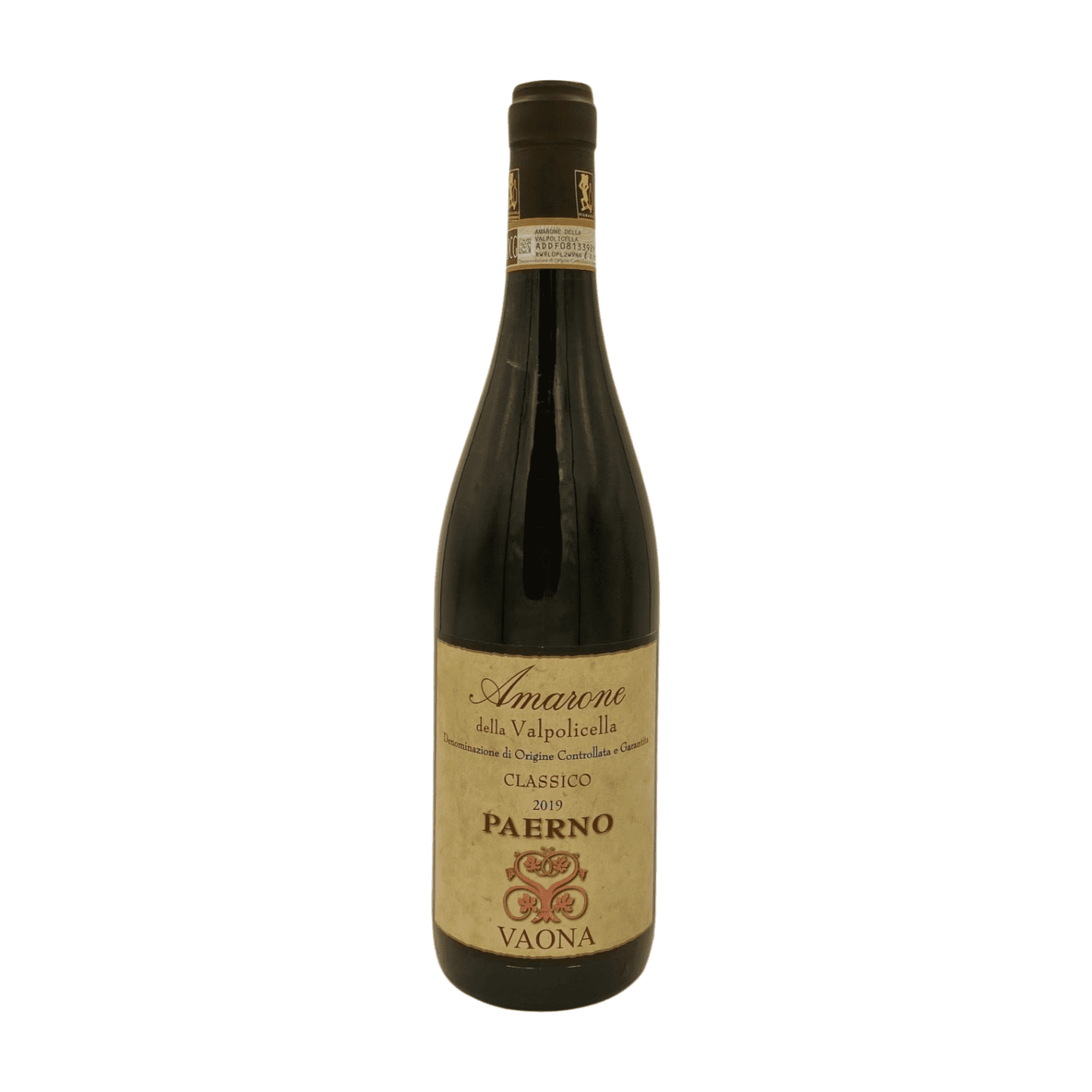 Amarone della Valpolicella Classico DOCG Paerno 2019 – Vaona